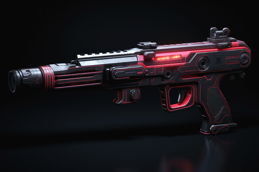 Creating a  Gun 3D i OBJ Format