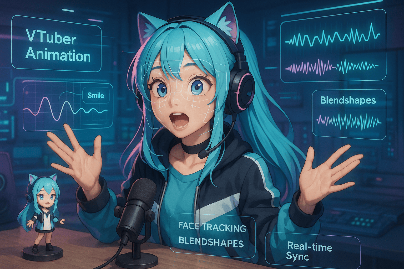 The Secret to Smooth VTuber Animation: Blendshapes, Timing & Real-Time Syncing