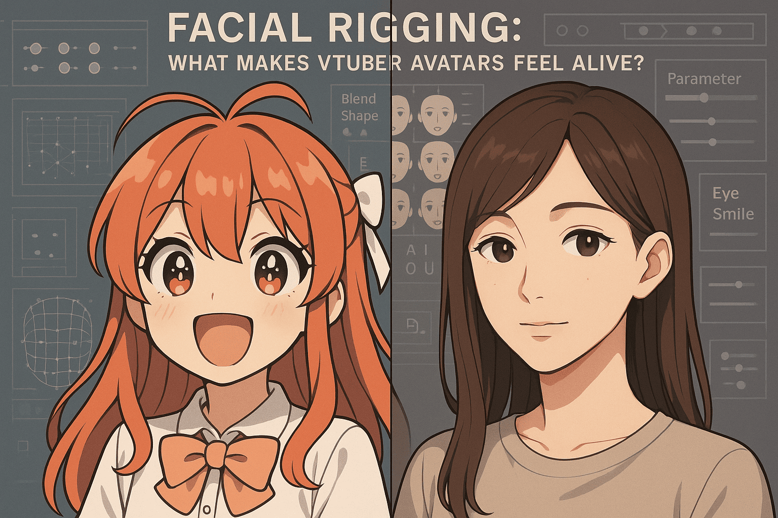 Facial Rigging Explained: What Makes VTuber Avatars Feel ‘Alive’
